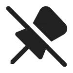 Pin Off SVG Icon